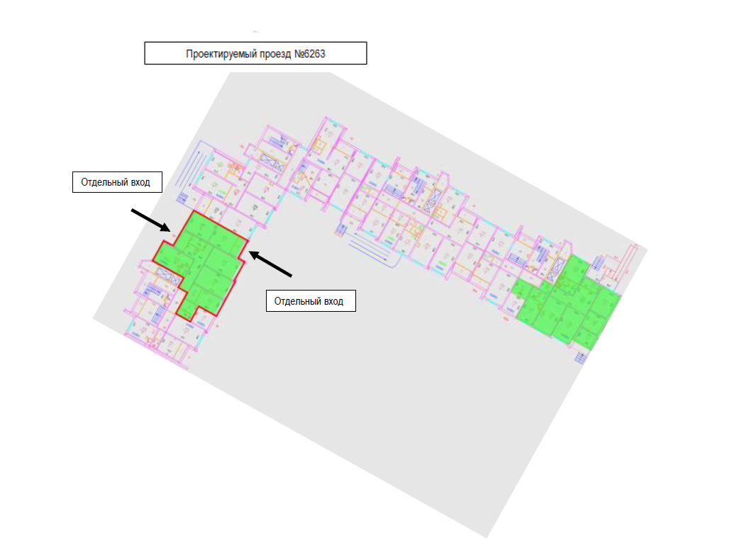ГП16966634.Нежилое помещение.План этажа (поэтажный) с указанием границ реализуемого объекта.png