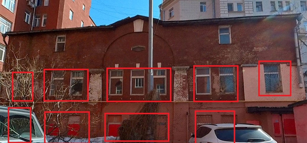 ГП16940449.Нежилое помещение.Фасад здания с выделенными окнами реализуемого объекта.jpg