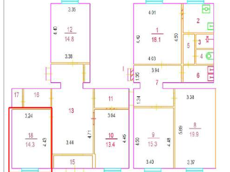 ГП16973823.Квартира.План этажа (поэтажный) с указанием границ реализуемого объекта.png