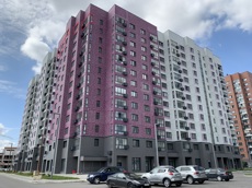 Квартира.Фасад здания с выделенными окнами реализуемого объекта.Российская Федерация, город Москва, внутригородская территория поселение _Мосрентген_, квартал _ 24, дом 1, корпус 2 - Этаж 13, кв. 118_2.jpg