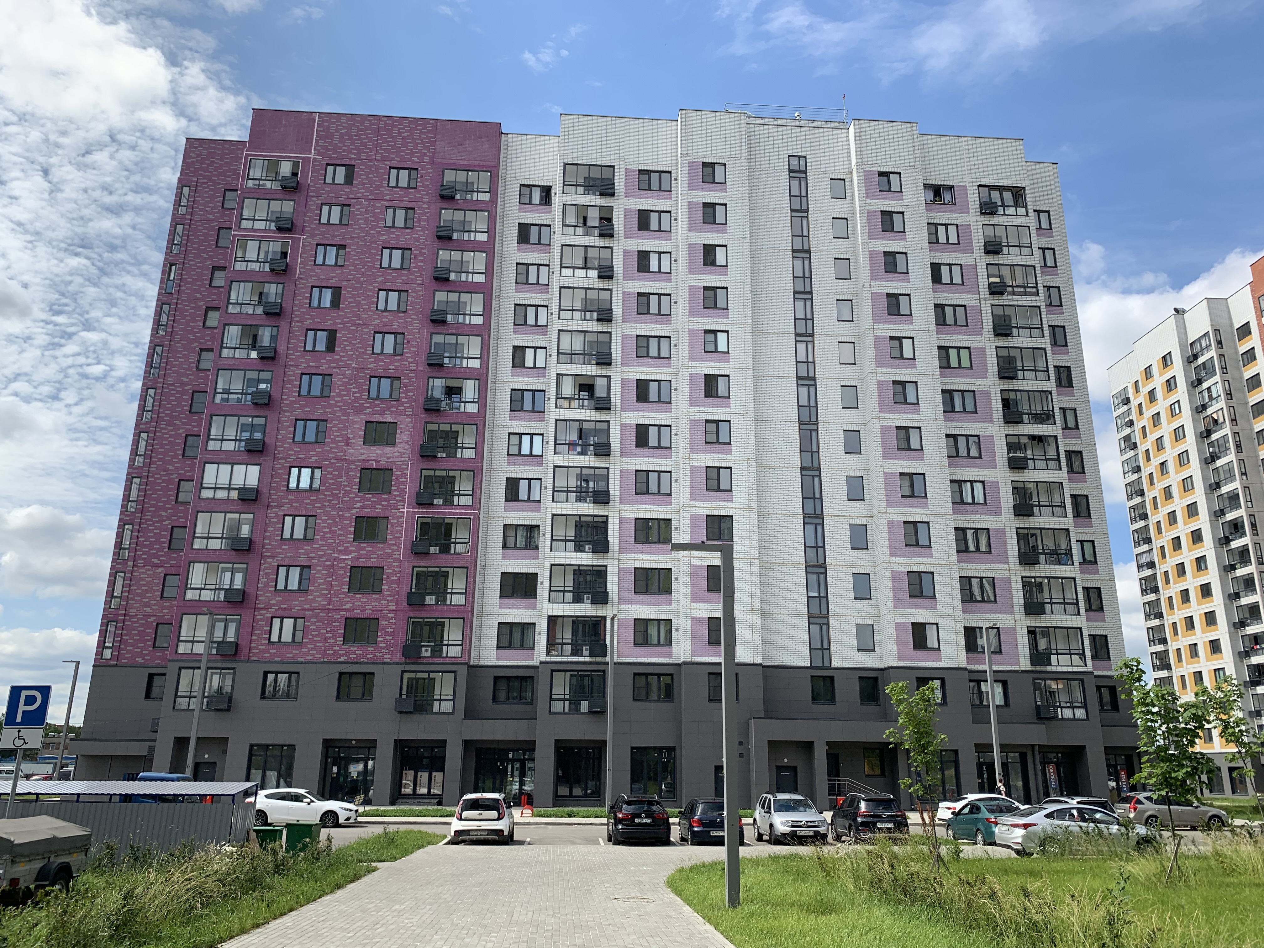 Квартира.Общий фасад здания.Российская Федерация, город Москва, внутригородская территория поселение _Мосрентген_, квартал _ 24, дом 1, корпус 2 - Этаж 13, кв. 118.jpg