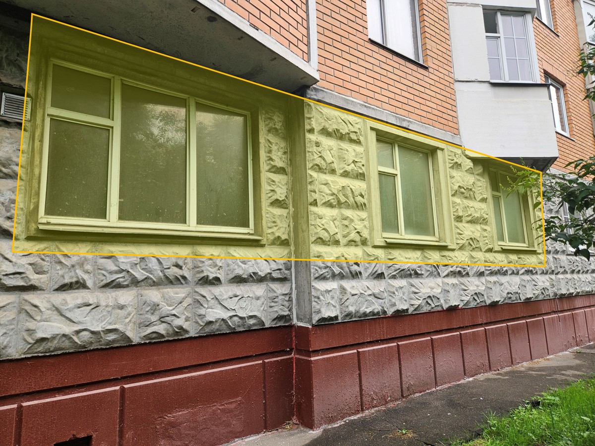 ГП16964022.Квартира.Фасад здания с выделенными окнами реализуемого объекта.jpg