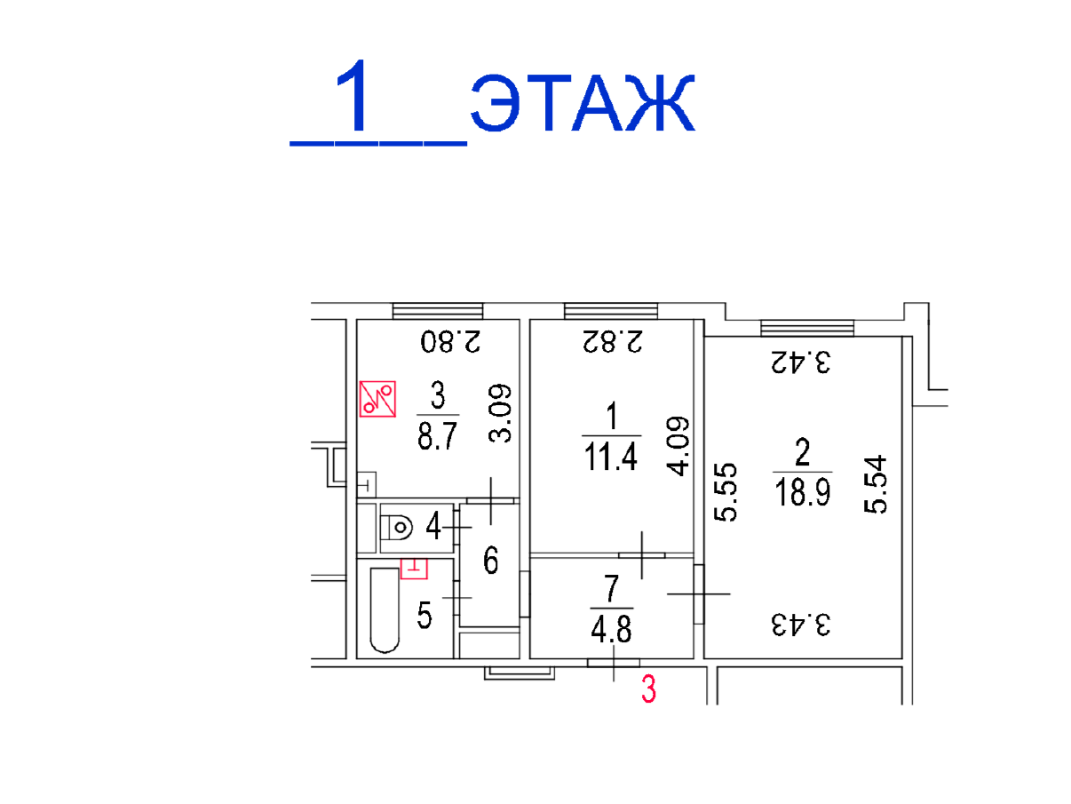 ГП16964022.Квартира.План этажа (поэтажный) с указанием границ реализуемого объекта.png