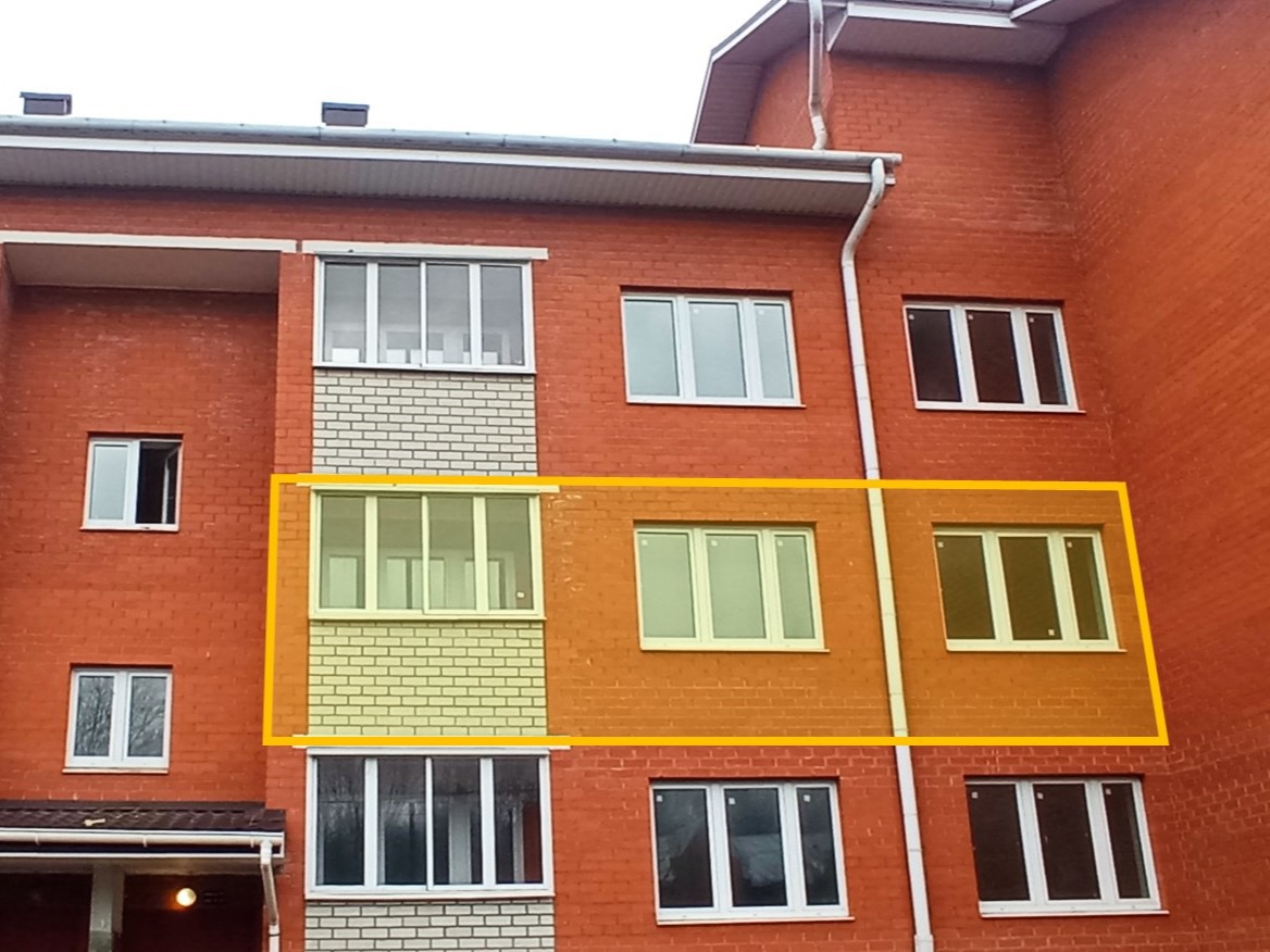 ГП16976105.Квартира.Фасад здания с выделенными окнами реализуемого объекта.jpg