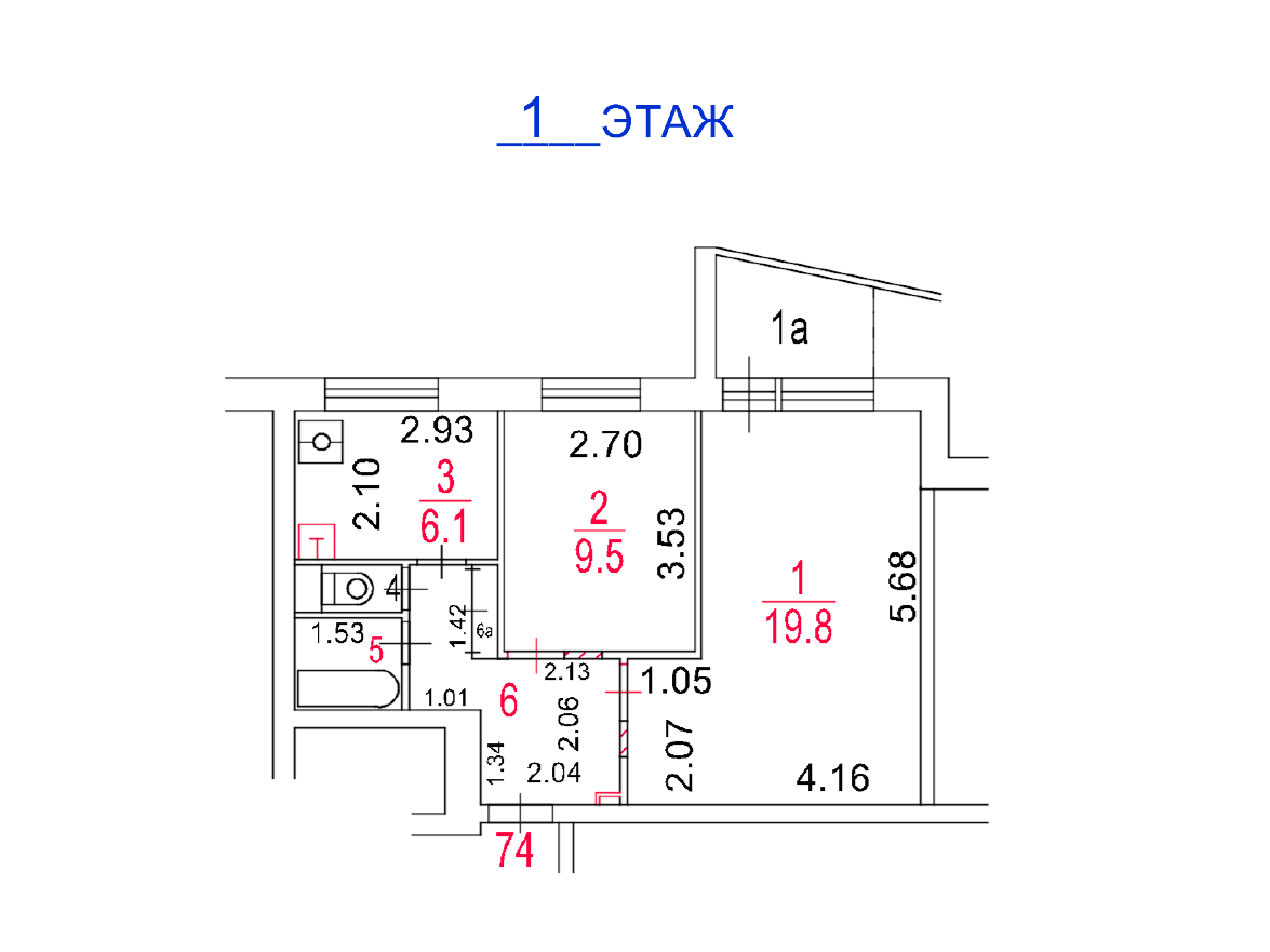 ГП16974856.Квартира.План этажа (поэтажный) с указанием границ реализуемого объекта.png