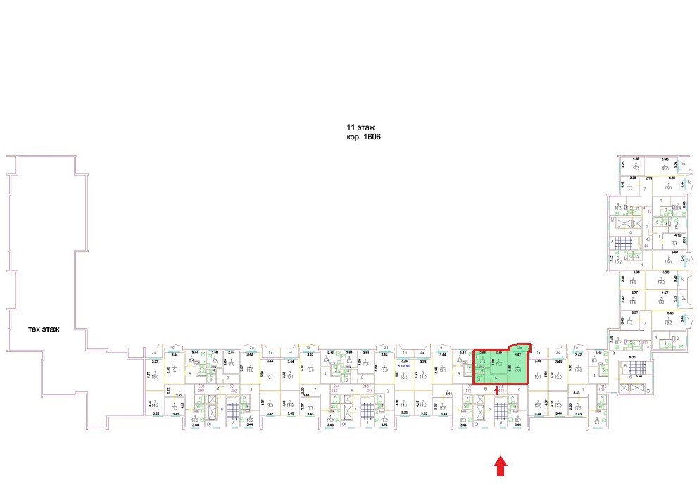 ГП16965652.Квартира.План этажа (поэтажный) с указанием границ реализуемого объекта.jpg