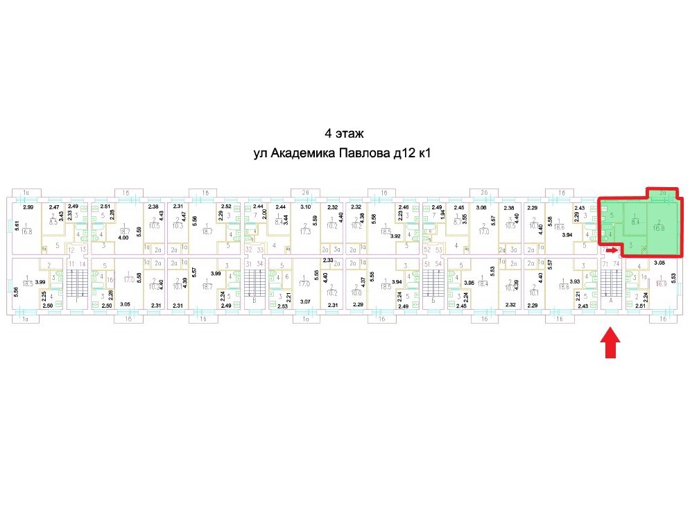 ГП16966433.Квартира.План этажа (поэтажный) с указанием границ реализуемого объекта.jpg