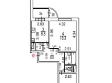 ГП16967722.Квартира.План этажа (поэтажный) с указанием границ реализуемого объекта.jpg