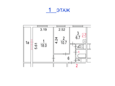 ГП16977026.Квартира.План этажа (поэтажный) с указанием границ реализуемого объекта.png