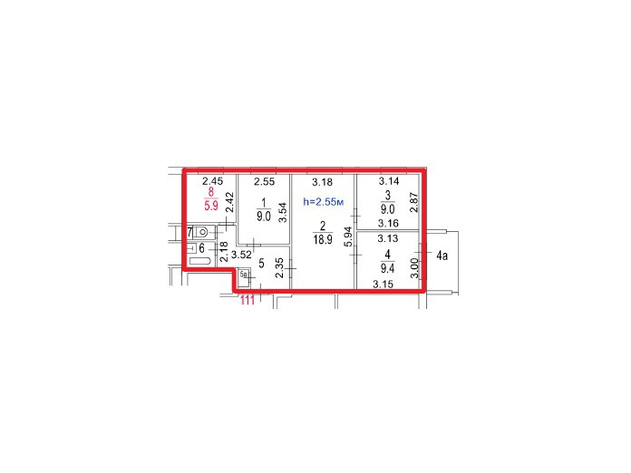 ГП16975869.Квартира.План этажа (поэтажный) с указанием границ реализуемого объекта.jpg