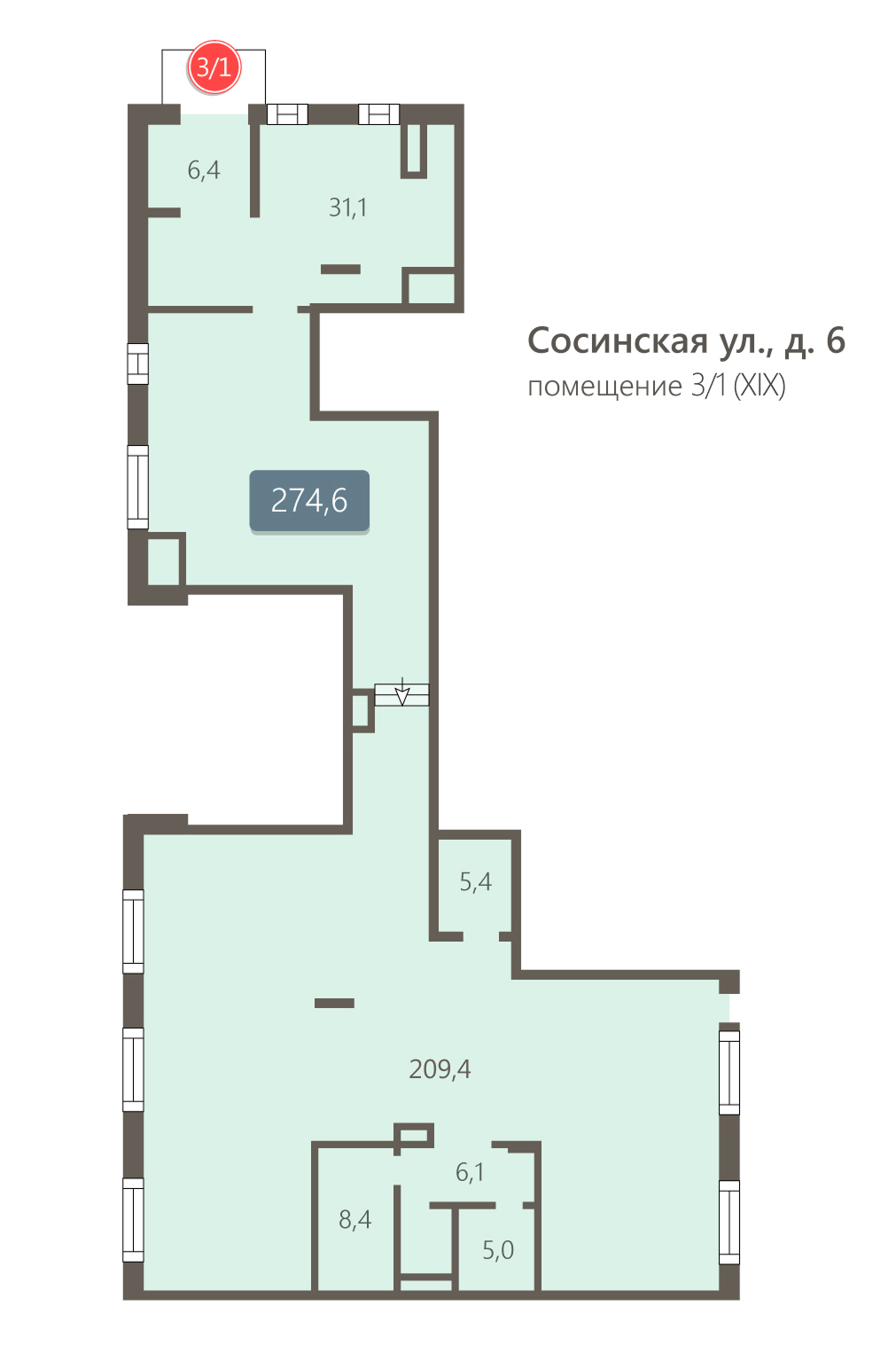 ГП16981764.Нежилое помещение.План этажа (поэтажный) с указанием границ реализуемого объекта_2.jpg