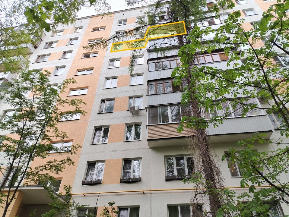 ГП16993963.Квартира.Фасад здания с выделенными окнами реализуемого объекта.jpg