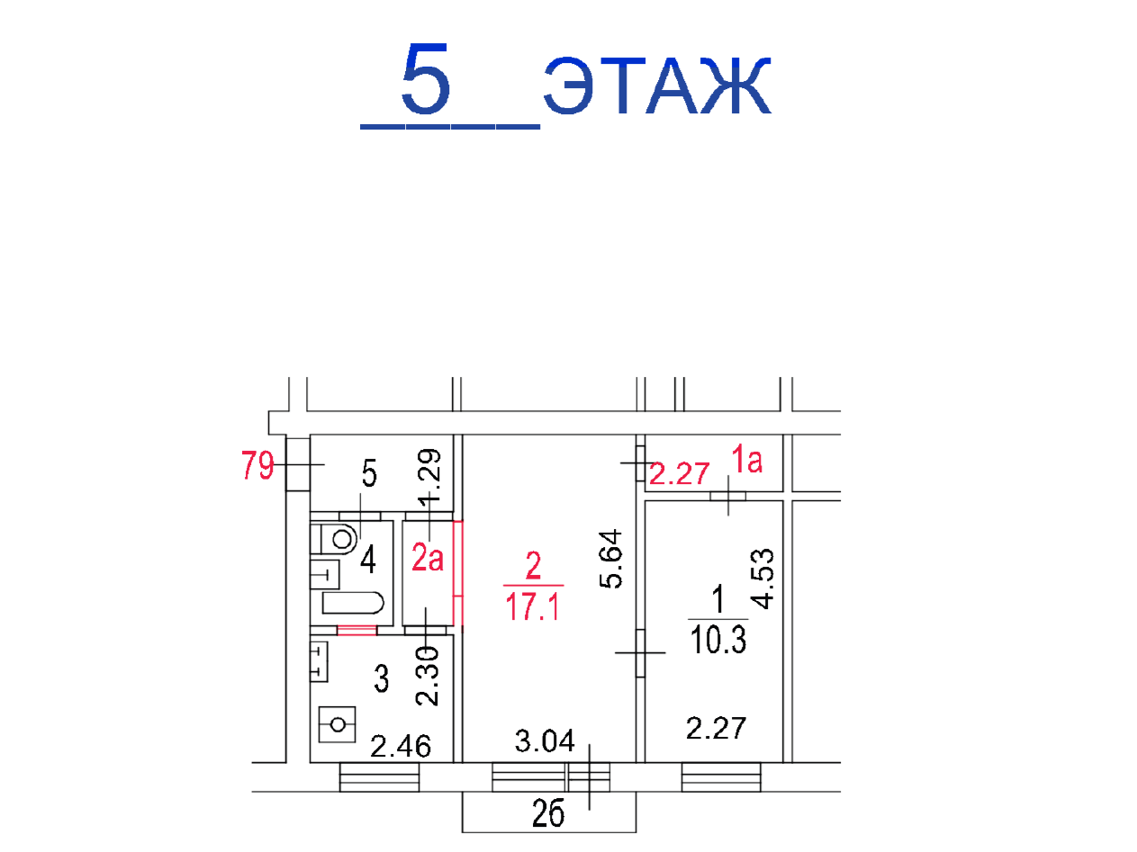 ГП17000940.Квартира.План этажа (поэтажный) с указанием границ реализуемого объекта.png